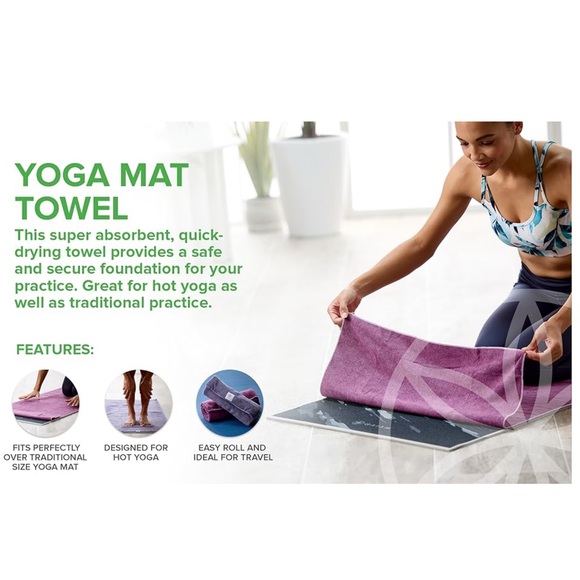 GAIAM CORE REFORMER AND GAIAM MICROFIBER YOGA MAT TOWEL SET. New. - Picture 7 of 8